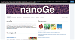 Desktop Screenshot of nanoge.org